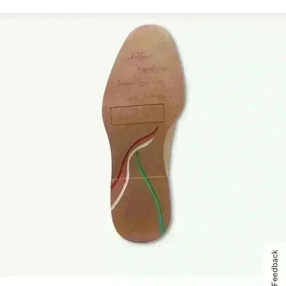 NIB Sarto ladies blush colored loafers- NWT and gorgeous Italian craftsmanship - Picture 3 of 9